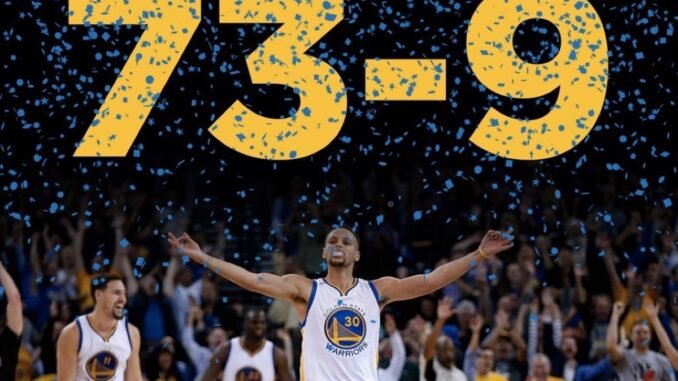 The Symphony of Wins: The Golden State Warriors’ Remarkable 73-9 Season