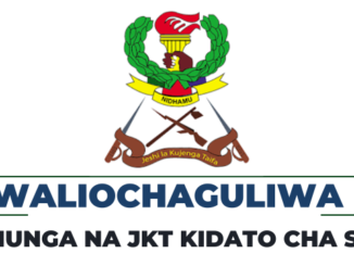 JKT Form Six Selections 2024, Waliochaguliwa JKT Kwa Mujibu wa Sheria 2024