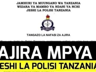 New Jobs at Tanzania Police Force March 2025